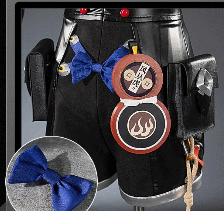 Zenless Zone Zero: Ju Fufu | Yellow Yunkui Summit Uniform Cosplay Costume Set 52 Zenless Zone Zero Yunli Yunkui Summit Uniform Cosplay Costume
