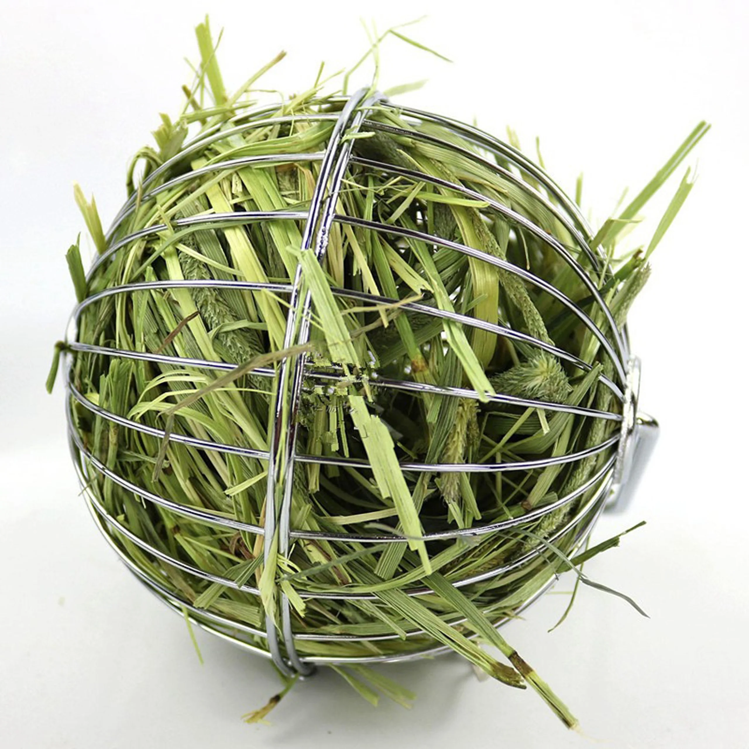 Pet Toys Hamster Toy Pet Exercise Toy Pet Grass Ball 1 Pc Pet Rabbit Hay Toy Feeder Ball