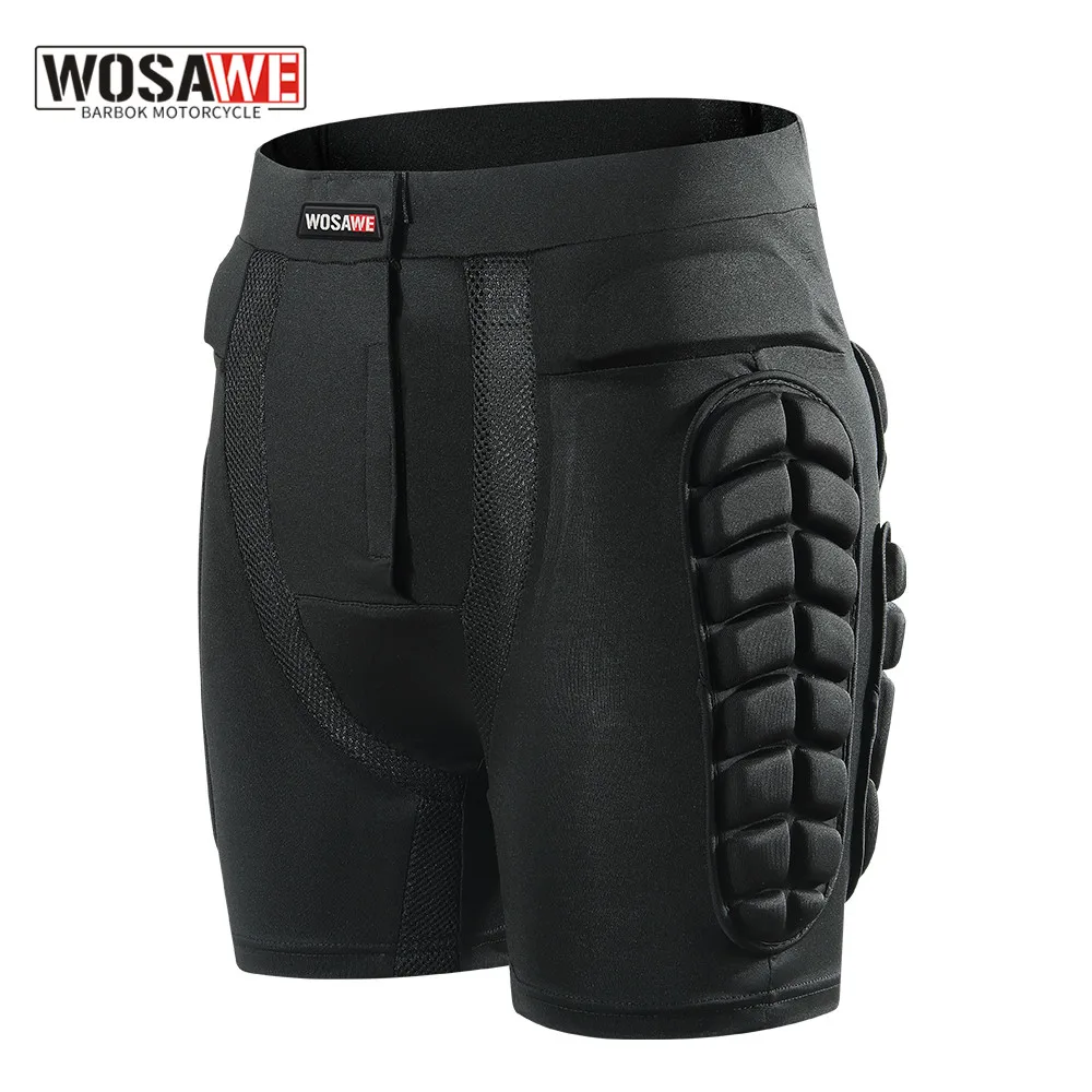 Men's Motorcycle Shorts Hip Butt Body Protection Gear Hockey MTB Bike Motocross Ski