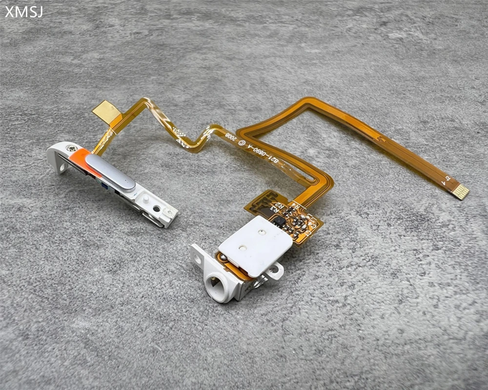 

white headphone jack audio jack hold switch flex ribbon cable for iPod 5th gen video 30gb thin