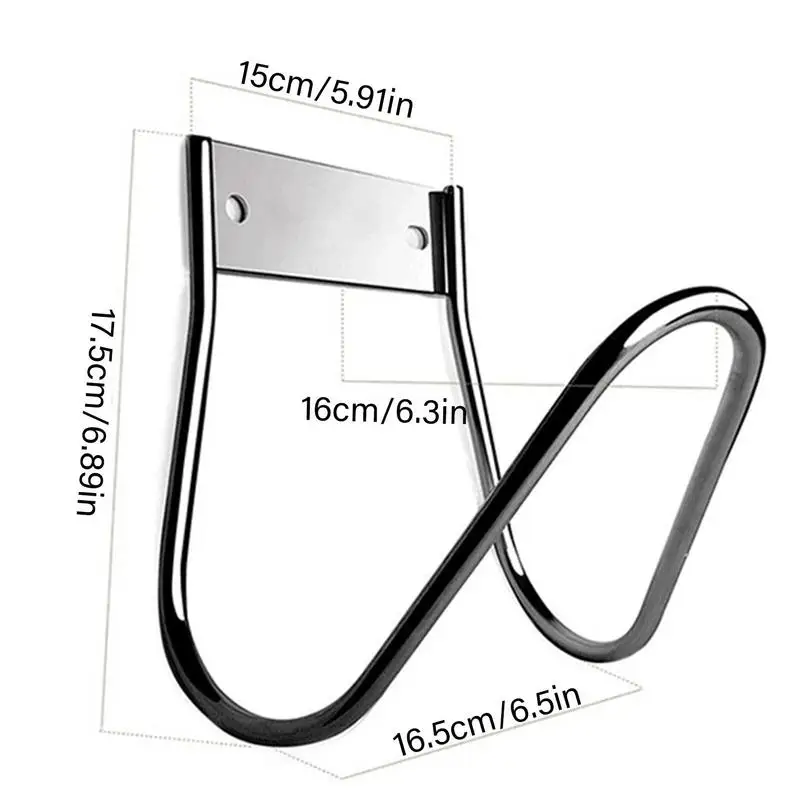 Garden Hose Hanger Hose Hook Water Hose Organizer Metal Garden Hose Holder Heavy Duty Water Hose Hanger Garden Wall Mounted Hooks for Water Organizer Storage