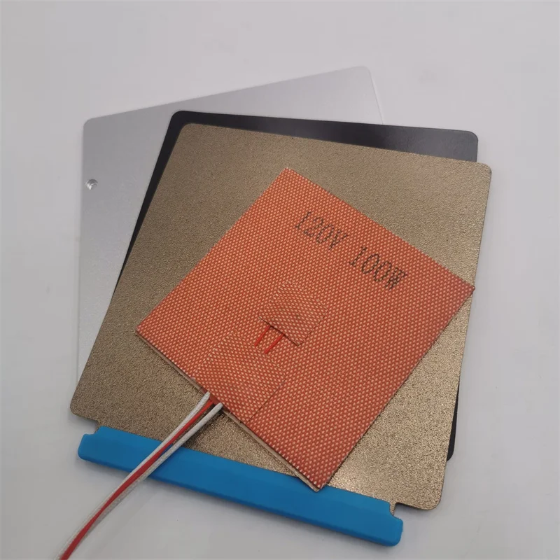 

Voron Tiny-T 3D Printer DIY heated Hot Bed Aluminum Plate silicone heater magnet PEI sheet Support plate 150MM