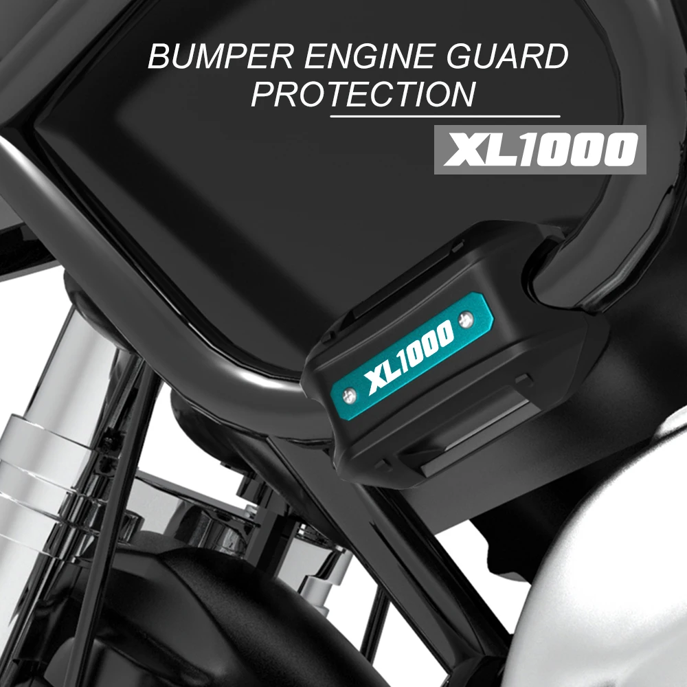 

VARADERO Motorcycle Bumper Engine Guard Protection Block 25mm Crash Bar Decorative For HONDA XL1000 XL1000V XL 1000 1999-2013