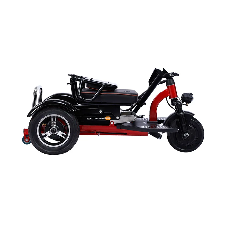 wholesale adult 3 wheel elderly enclosed folding mobility electric tricycles three wheel scooter for handicap 4