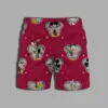 Swim Shorts Men Whole Swimsuit Summer Beach Bathing Suit Man Printing Mickey Men's Clothing Gym Minnie Mouse Pants Disney Male 3