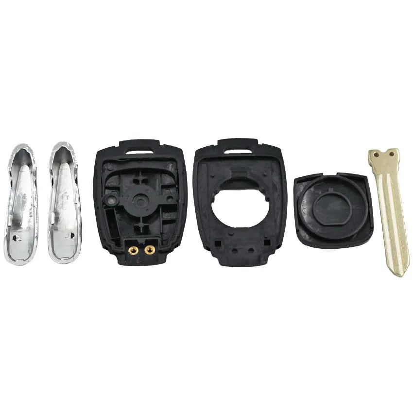 3 Buttons Remote Key Case Key Shell Housing Fob For Ssangyong Korando With Blade key case,car key shell,car remote key,car key,key shell