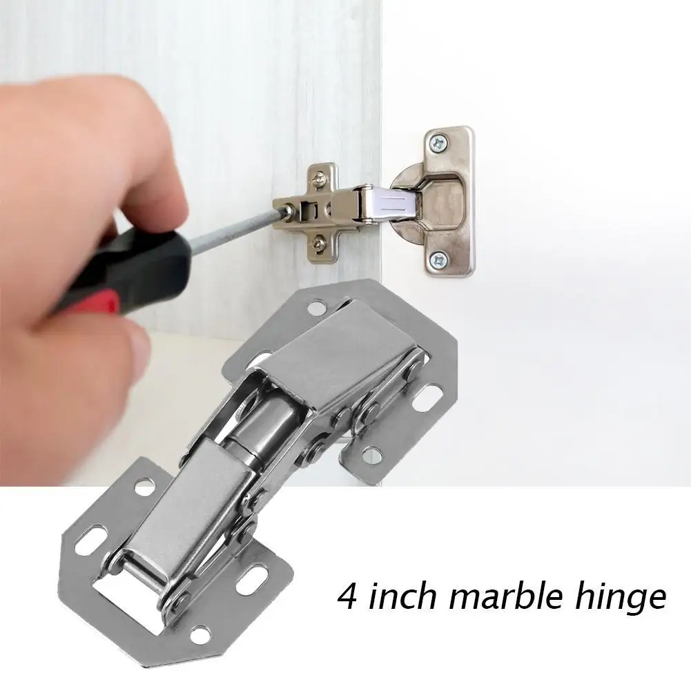 Hydraulic Cabinet Door Hinges Cold Rolled Steel Plate Furniture Drawer Connector Damper Buffer Corrosion Resistance