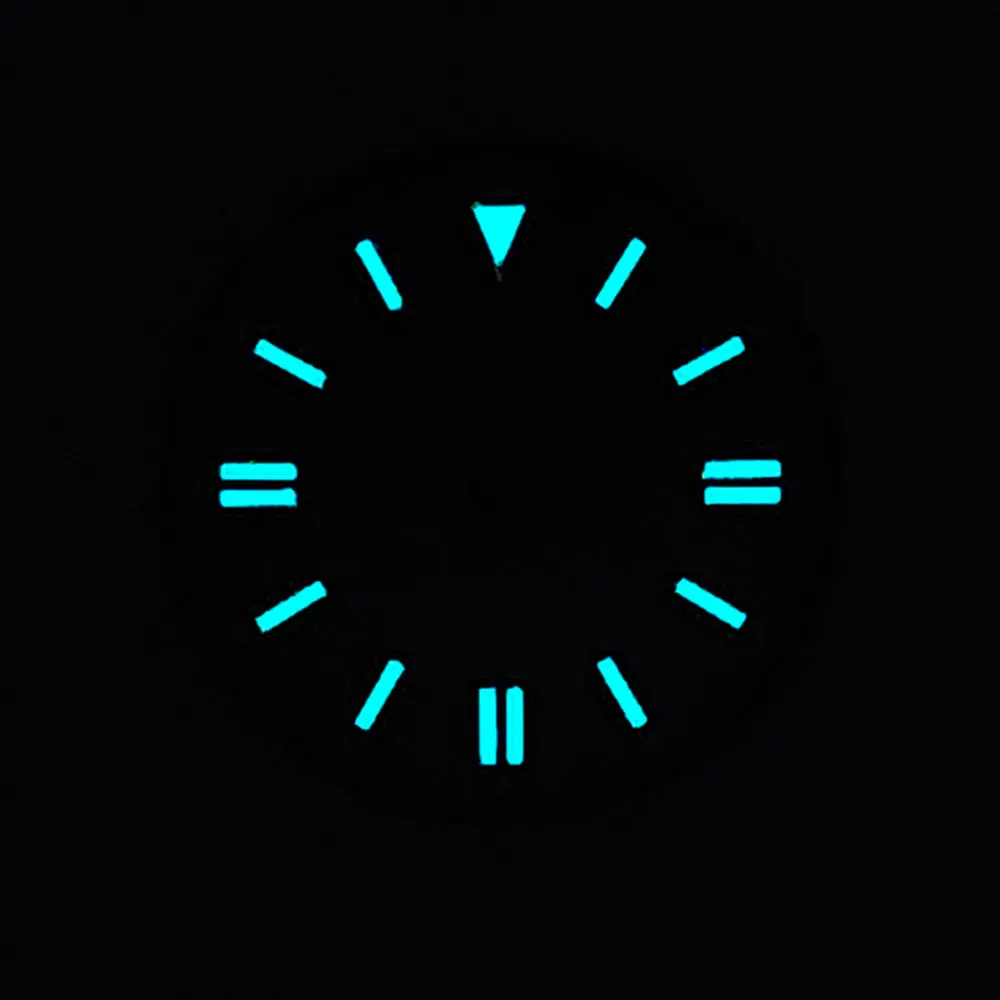 Multicolor Luminous Watch Dial - 28.5mm No Logo Design