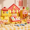 Kids Plasticine Food Make Machine Creative Toy DIY Slime Making Kit Simulation Hamburg Ice Cream Mold Kitchen Toy for Girls Gift 5