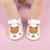 Summer Baby Toddler Shoes 0-18 Months Baby Soft Bottom Non-slip Head Wrapped Anti-collision Hundred Sandals Classic Bear Shoes 6