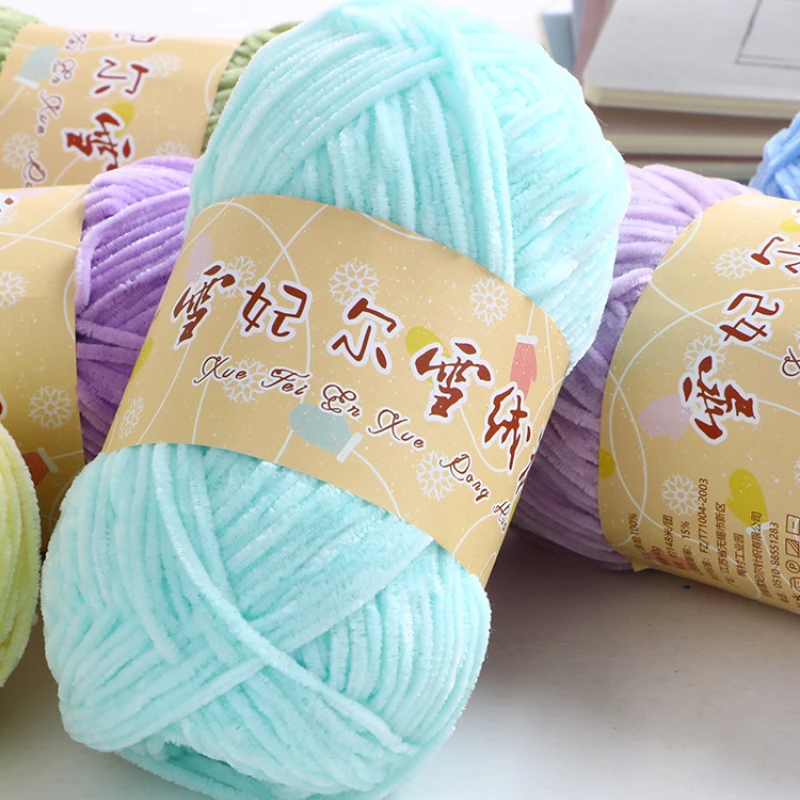 COTTON VELVET CROCHET Yarn Thick Warm Yarn Ball New Crochet Knitting Yarns  $13.77 - PicClick AU