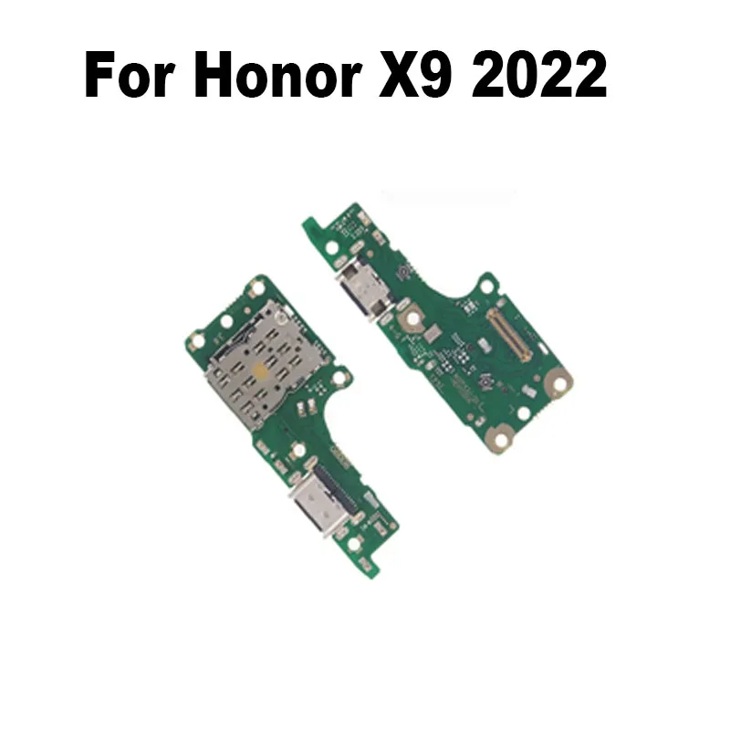 

For Huawei Honor X9 USB Charging Port Mic Microphone Dock Connector Board Flex Cable 4G 5G 2022 Repair Parts