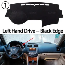 Deluxe Anti - Slip Dashboard Cover and Sunshade Protective Pad (Black Edge)