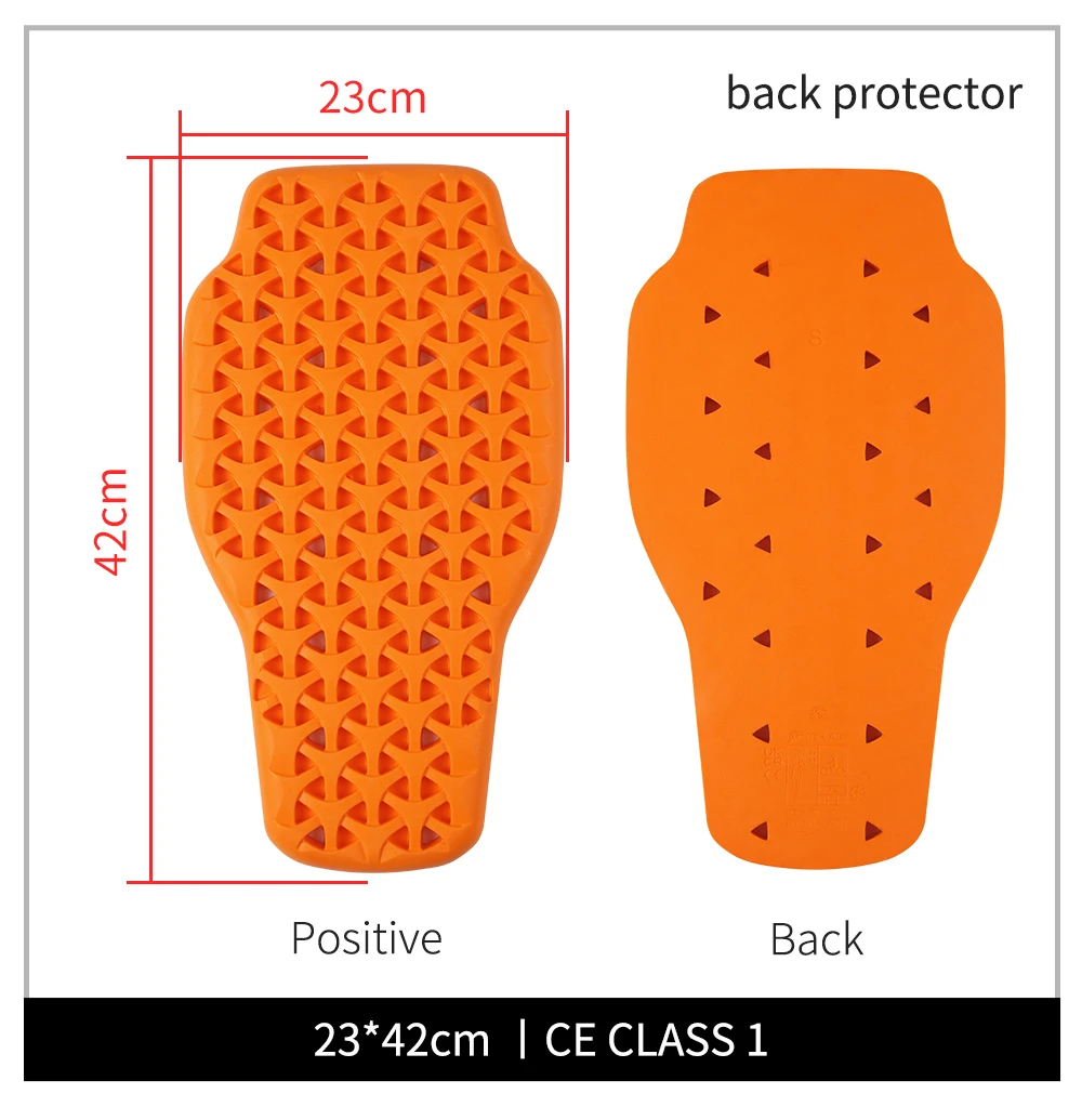 WOSAWE CE2 오토바이 라이딩 천 메모리 리바운드 등 척추 보호 모토 재킷, 탈착식 보호 기어 내장