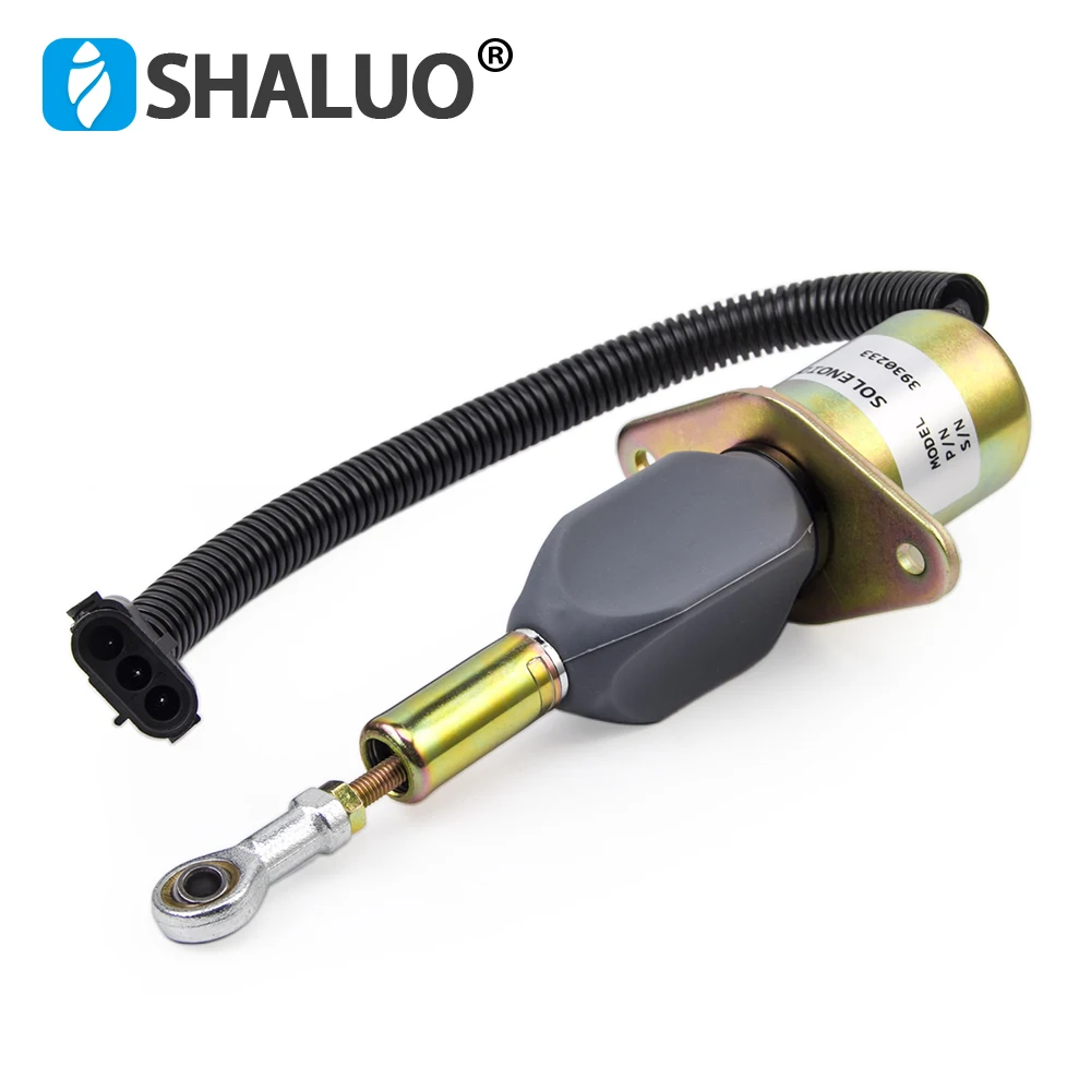12V-24V-Engine-Fuel-Shutdown-Solenoid-Valve-3930233-3928161-3930234 ...