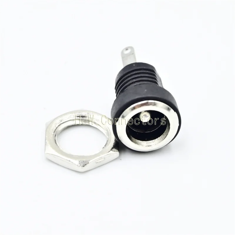 

10/5Pcs 5.5 x 2.1mm DC Power Supply Female Jack Panel Mount Connector 5.5*2.1mm DC Socket Plug 2 Leg Terminal Plug Adapter