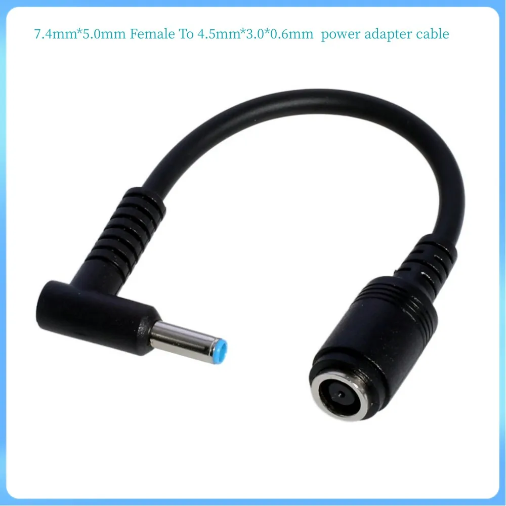 10pcs /lot 7.4*5.0 Female To 4.5*3.0 7.4 To 4.5 Suitable for HP Tips Power Adapter Connector Cable