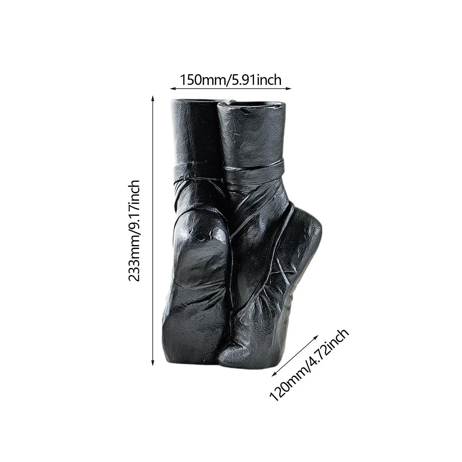 Porcelain Vase Gift Modern Flower Arrangement for Office Kitchen Bathroom