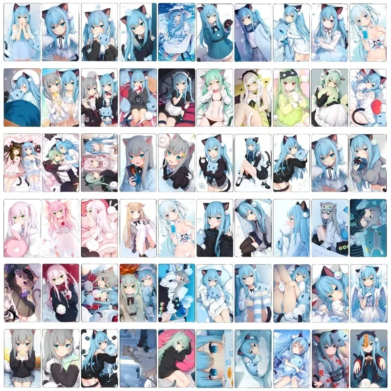 

My Sister Isn't So Lovely Nekoha Shizuku Animation Characters Crystal Card Sticker Anime Classics Game Collection Cards Toy