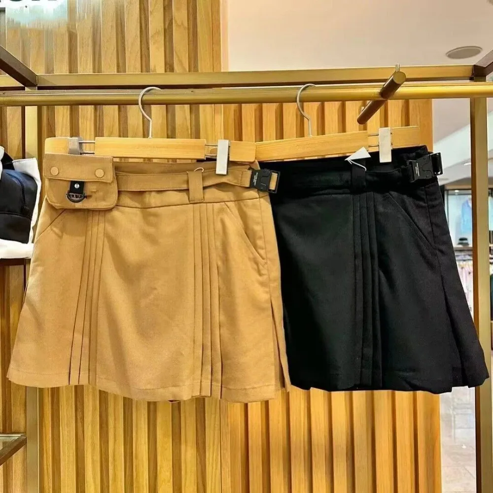 

Короткая юбка для гольфа, Женская Повседневная Спортивная юбка, юбка для гольфа, Антибликовая плиссированная юбка для брюк
