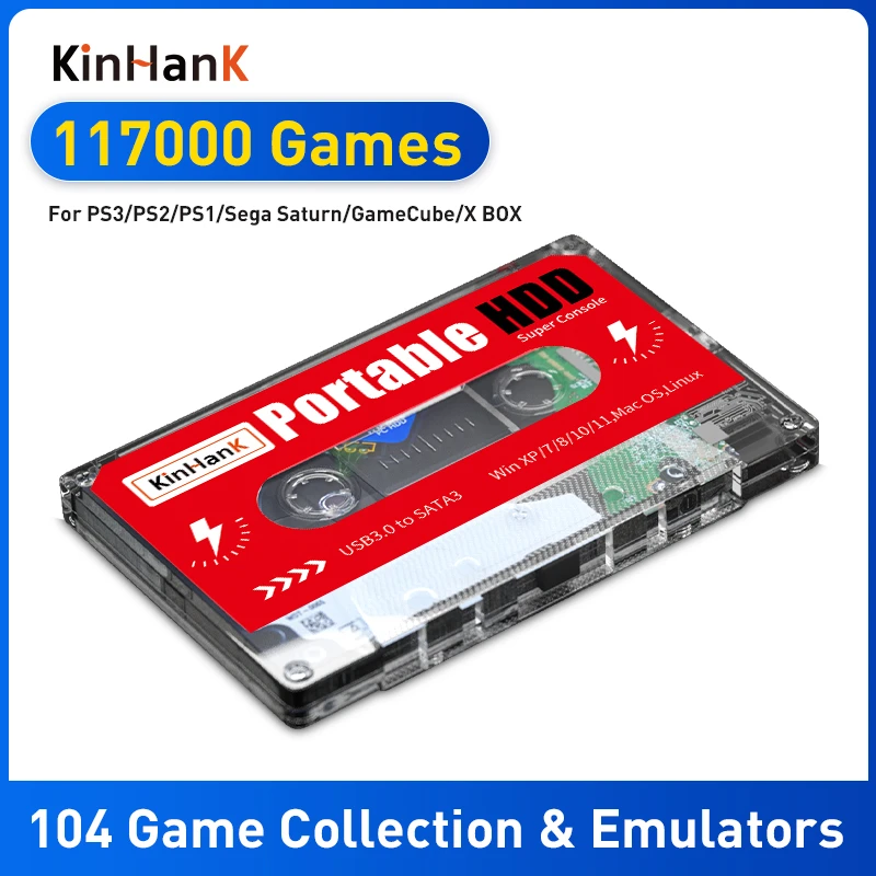 2テラバイトhdd外部ゲームハードドライブディスクのラップトップ Pc 1000 ゲームps2 Wii Ps1 N64スーパーコンソール Pcボックス 交換部品 アクセサリー Aliexpress