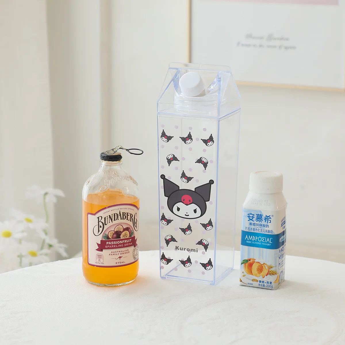 LV Milk Carton Water Bottles 