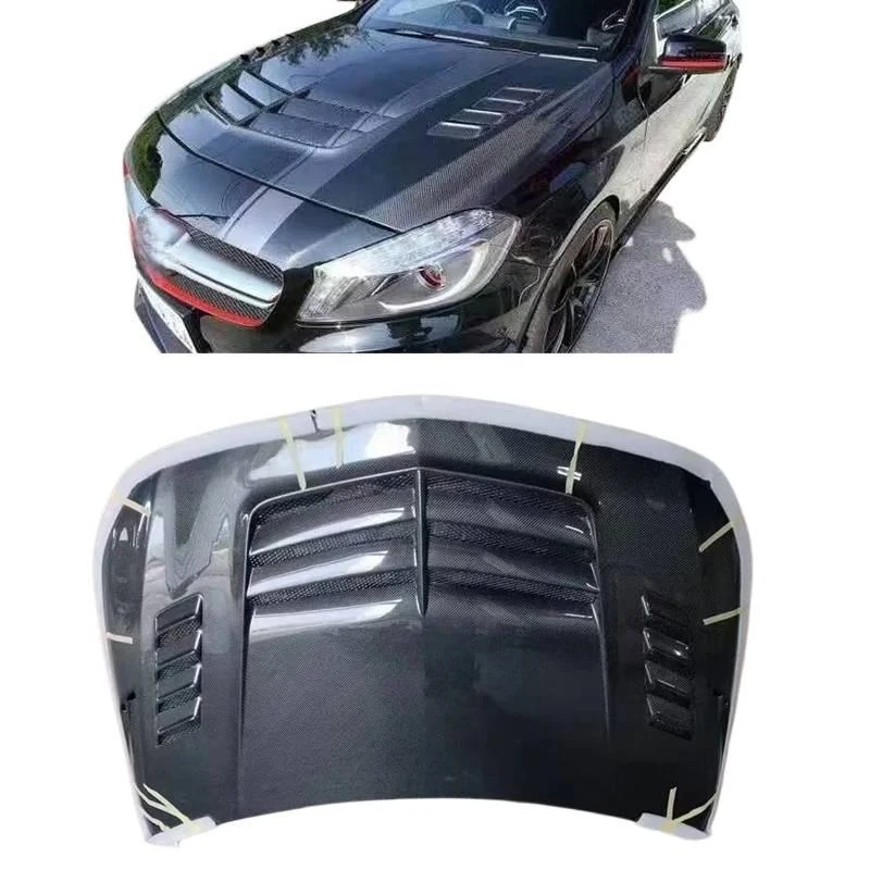 Carbon Fiber Hood A180 A200 A220 A250 A35 A45 W176 W177 Lightweight Performance Upgrade 3