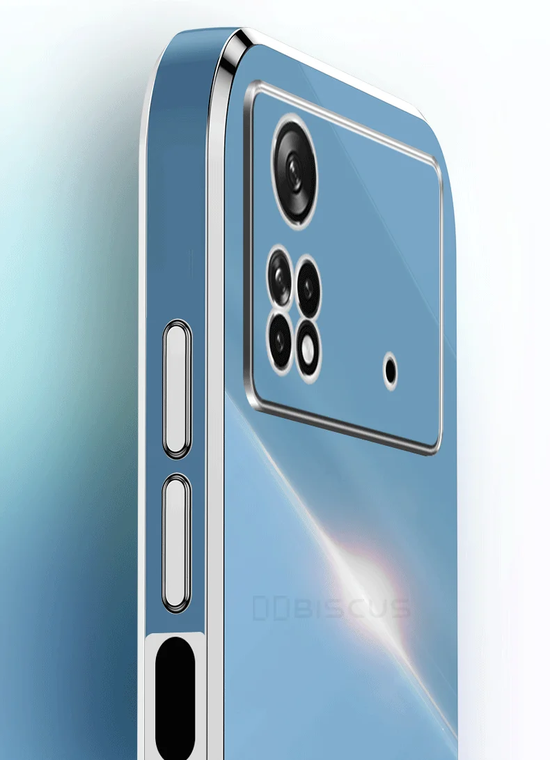 Coque pour Poco X4 Pro 5G M4 Pro 5G Pocophone X4Pro X3 Pro Poco X3 Pro Plaqué de luxe en gel de silicone souple Funda Carcasa Coque_voghion.com