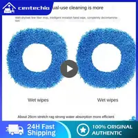 Mop Cloth Blue Floor Cleaning Thorough Decontamination Fiber Mop Wet Mop Cloth Mopping Machine Accessories 1