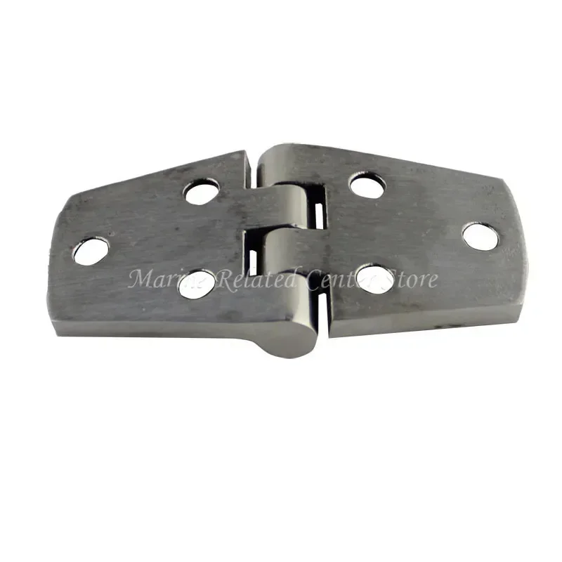 1/2/4 PCS 316 Stainless Steel Strap Hinge Door Hinge For Marine Boat Yacht 76 X 38 mm Rafting Boating Accessories Boat Marine