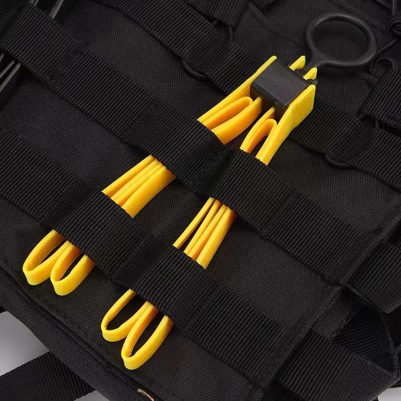 Tactical Plastic Cable Tie Band Handcuffs Cs Sport Decorative Strap Tmc Sport Gear Disposable Cable Tie Yellow Military gear