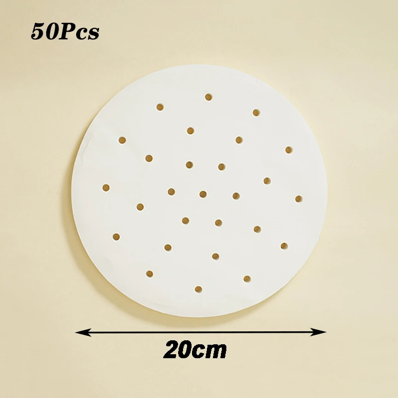 Bamboo Steamer Non-Stick Disposable Paper Liners - Kitchen Essentials