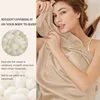 1PC Mulberry Silk Flat Sheet Luxury Smooth Bed Sheets Top Sheet Single Double King Queen Size Couple Bed Linen Soft Bedspreads 5