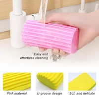 Magical Dust Cleaning Sponges Pva Sponge Damp Clean Duster For Cleaning Blinds Glass Baseboards Vents Railings Mirrors Window 3