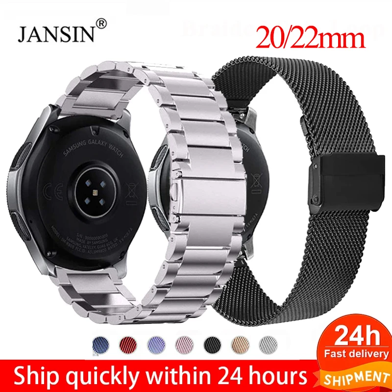 Watchband 20mm 22mm Universal Milanese Quick Release Watch