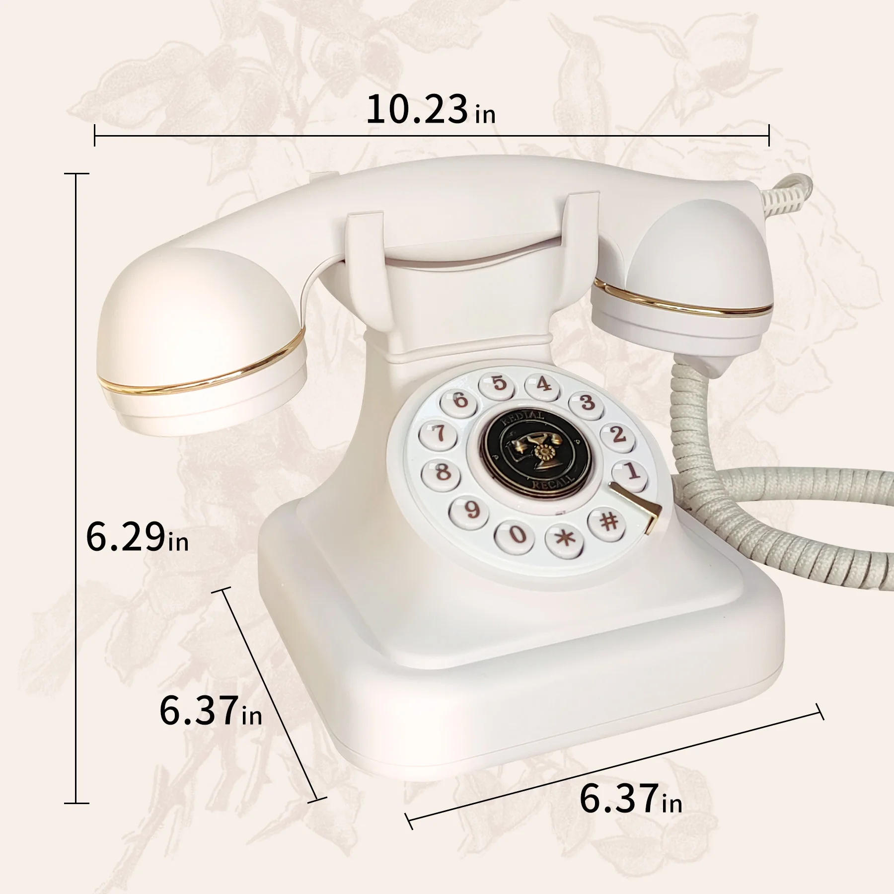 Antike Telefon hochzeit Telefon nachricht Vintage Nachrichten buch Geständnis Voice mail Aufnahme Vintage Audio Nachrichten buch