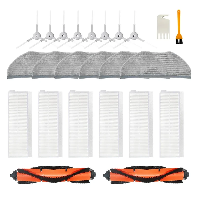 

Main Brush Side Brush Hepa Filter Mop Cloth for Xiaomi Mijia G1 MJSTG1 Mi Robot Vacuum-Mop Essential Accessories
