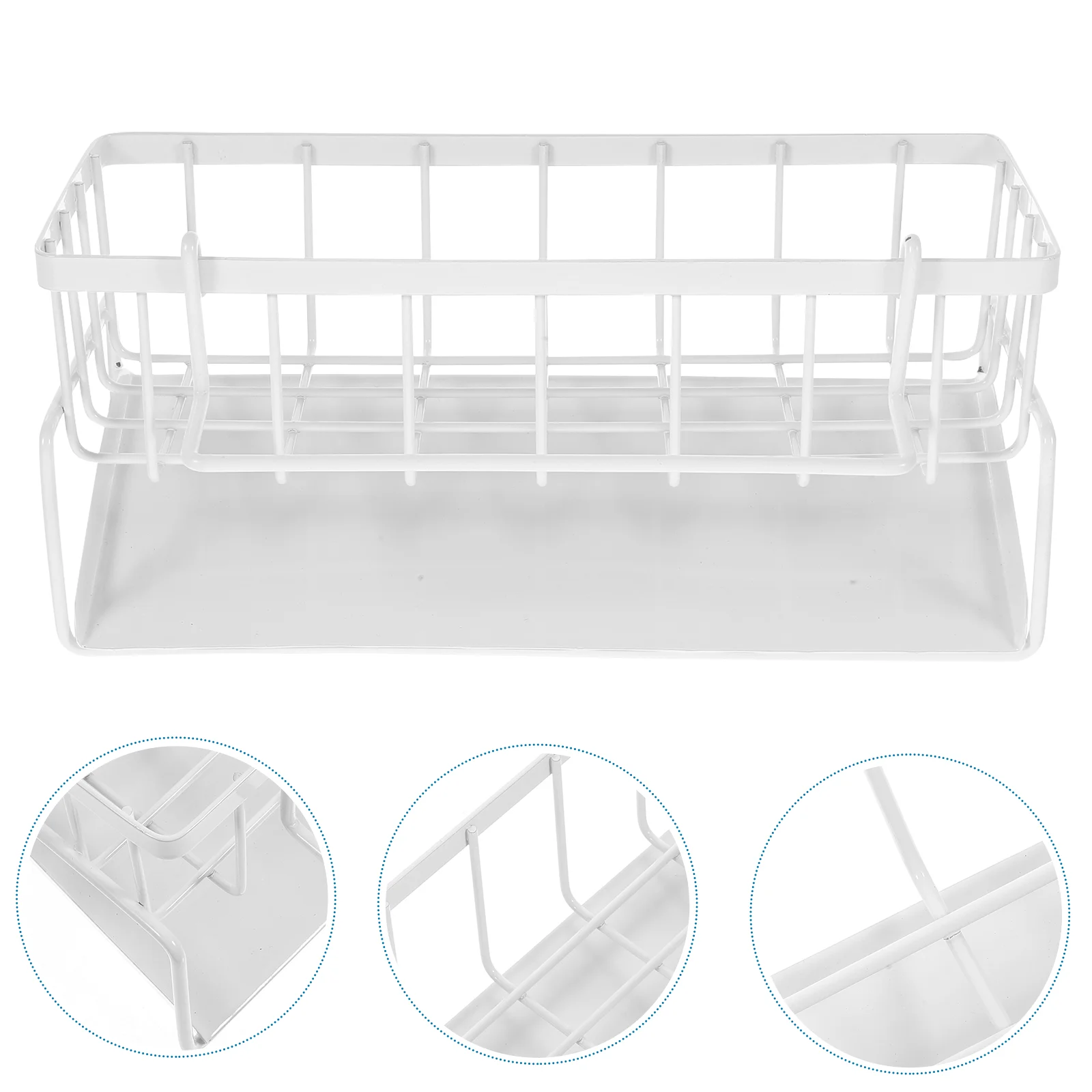 

Sponge Holder Kitchen Sink Sponge Organizer Sponge Dispenser Metal Storage Holder