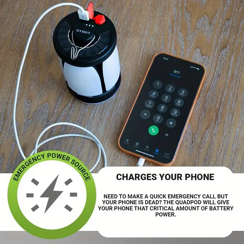 Foldable LED Leaf Camping Lantern 6