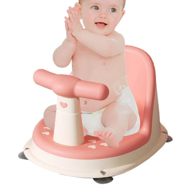 Siège de baignoire pour bébé, siège de bain pour bébé, siège de bain pour  s'asseoir, support de dossier, aspiration, norme, 6-18 mois - AliExpress