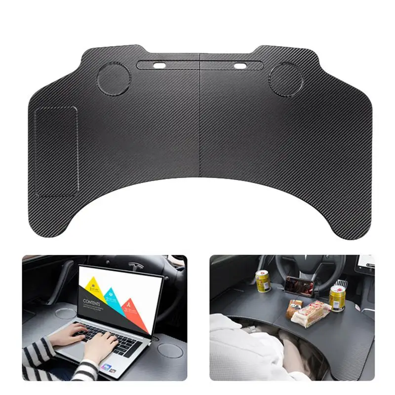 

Car Steering Wheel Tray Table Cars Accessories Laptop Desk For Car Seat Portable Folding Food Steering Wheel Tray For Automobile