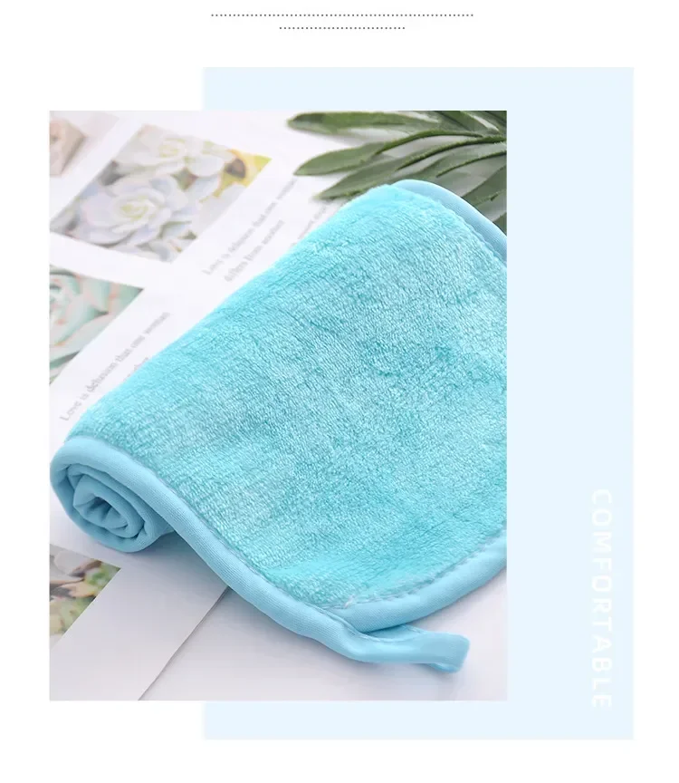 Description Picture 3 of itemMakeup Remover Pads Reusable Cotton Pads Makeup Eraser Microfiber Facial Towel Face Cleaner Cleaning Wipes Skincare Beauty Tools