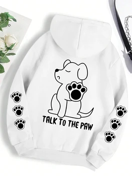 Talk To Paw Hoodie 5