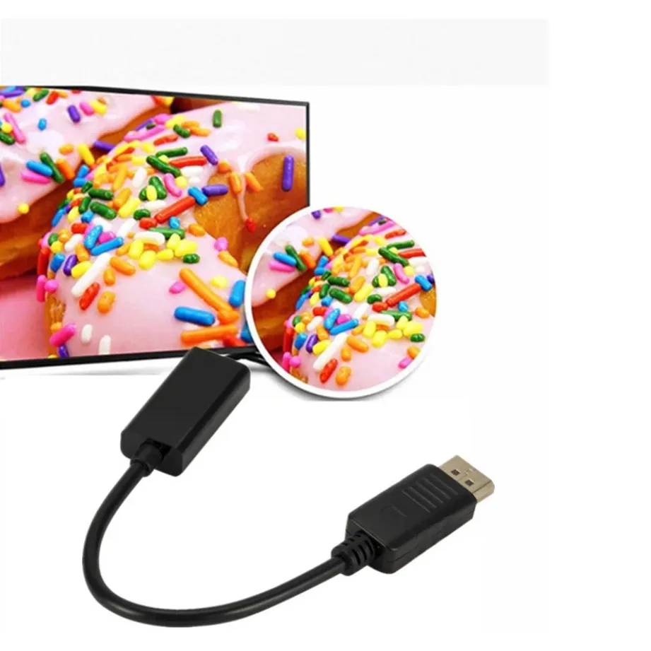 ABLEWE Cavo Displayport A HDMI 1080p,Adattatore DP A Hdmi Cable 2 Pezzi