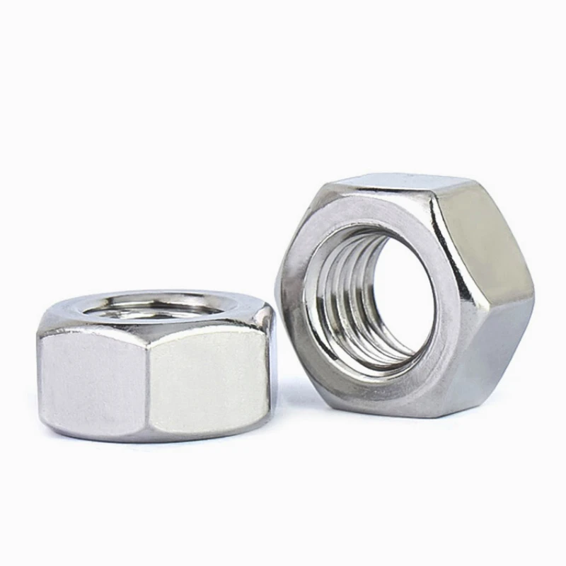 304 Stainless Steel Fine Thread Lock Nut M4 M5 M6 M8 M10 M12 M14 M16 M18 M20 M22 M24 Fine Thread Nut Pitch 0.5/0.75~2.0 Teeth