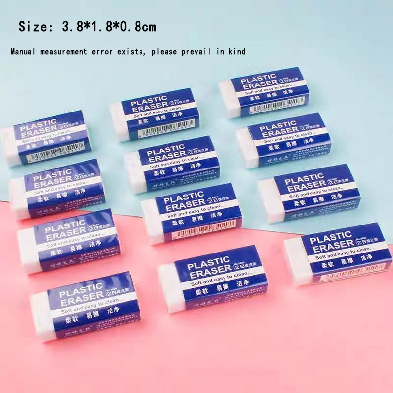 PVC erasers student drawing tools for school sketching painting art home office 10pcs