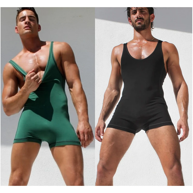 Men's Swimsuit One Piece Bikini Plus Size Super Speed Dry Surfing Water Sports
