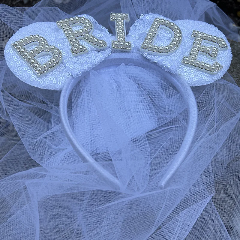 Set Addio Al Nubilato: Fascia Glitterata 'Bride To Be' E Corona Di Cristallo Blu - Diadema Regolabile Per Sposa - Regalo Perfetto Per La Futura Sposa