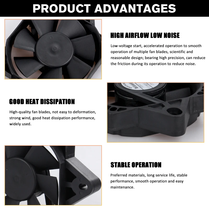 Radiator Cooling Fan for 4 Wheel ATV Kart Motocross Motorcycle
