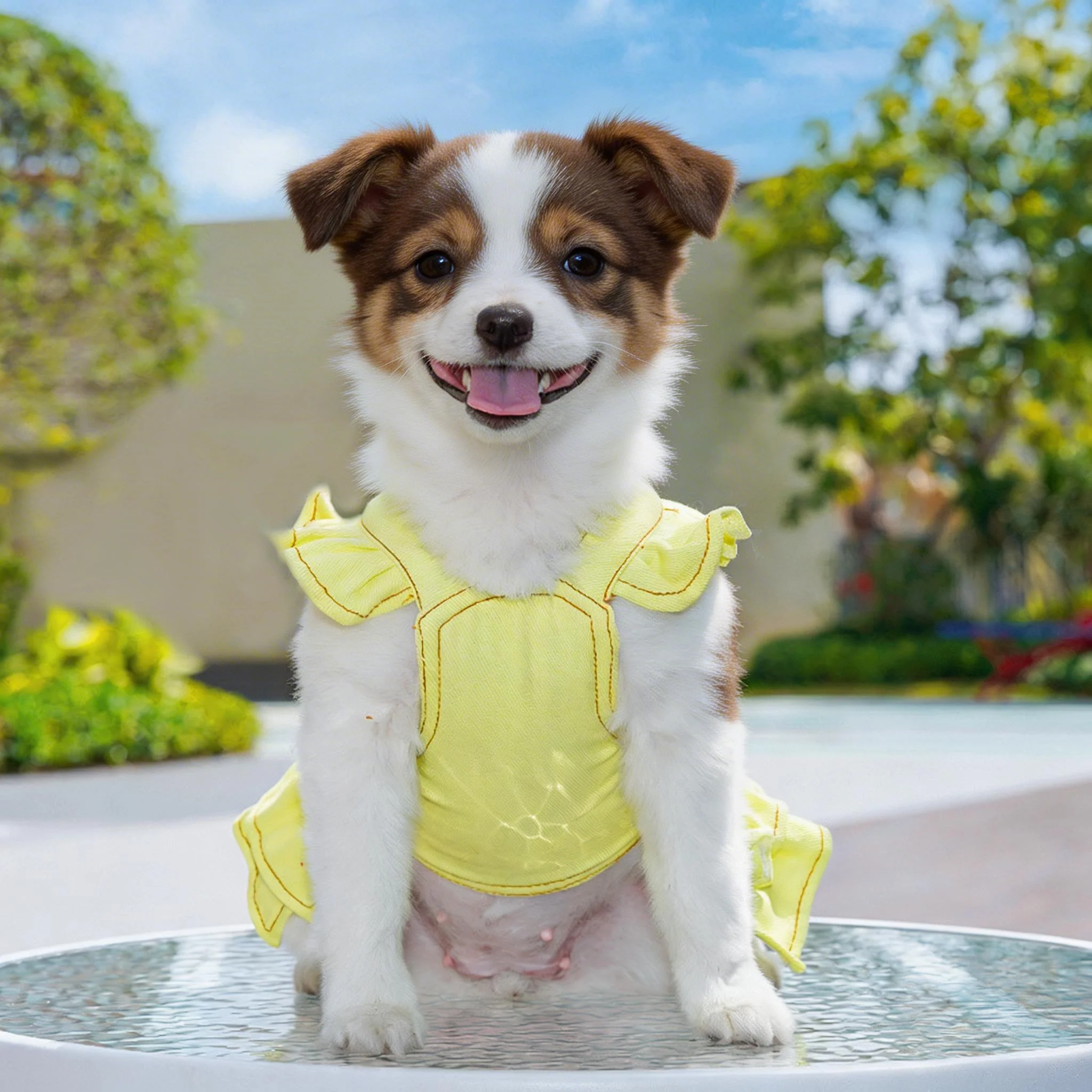 Klassische Denim Weste Für Hunde Und Katzen - Modische Kleidung_voghion.com